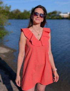 Patron de robe à volants - Robe NINNA - Anna Rose patterns