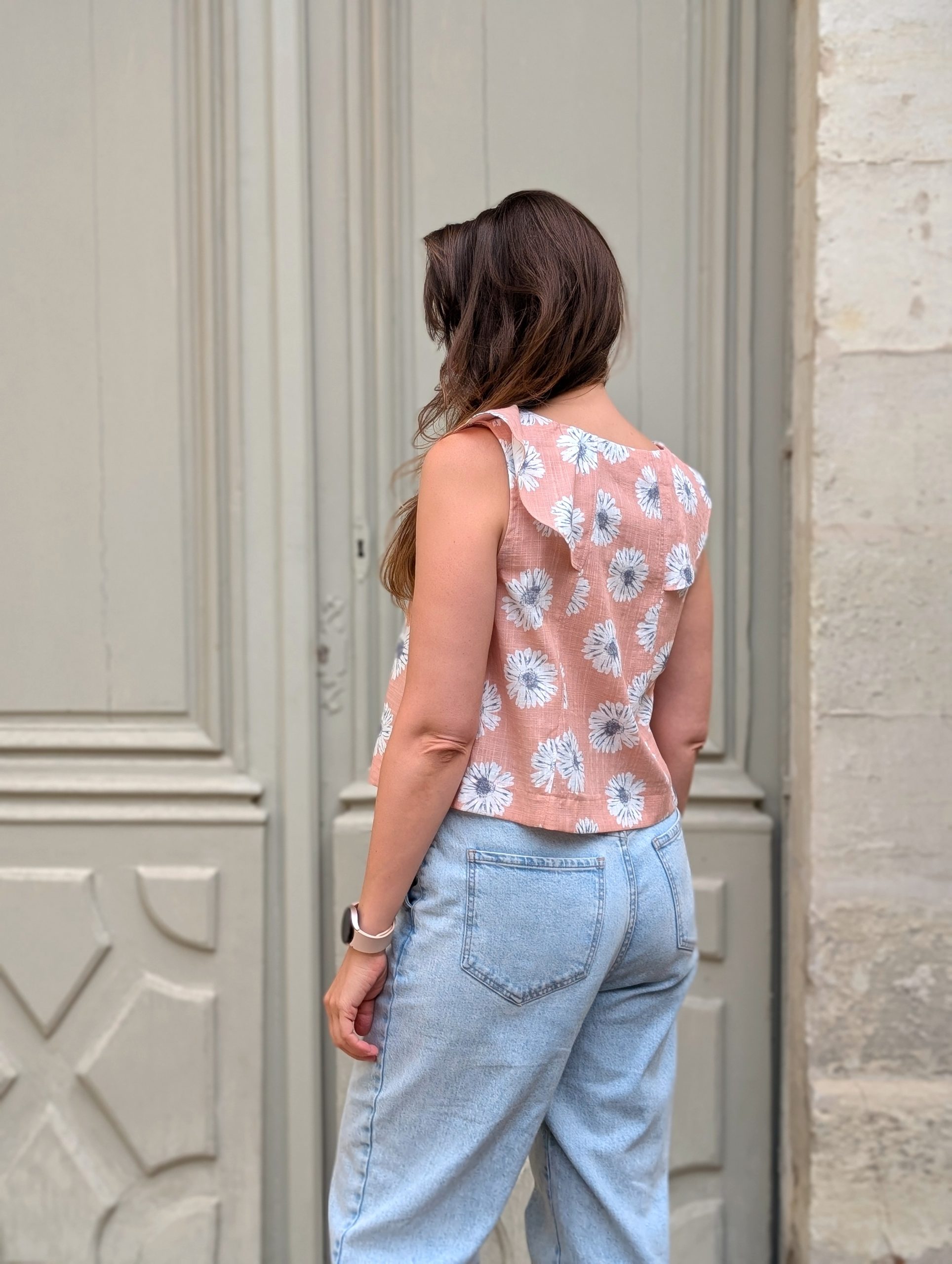 Patron crop top col volanté - Top NINNA - Anna Rose patterns Patron crop top col volanté - Top NINNA - Anna Rose patterns