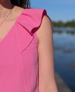 Patron débardeur à volants - Top NINNA - Anna Rose patterns