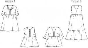 Robe Drim - Patron de couture - Anna Rose patterns