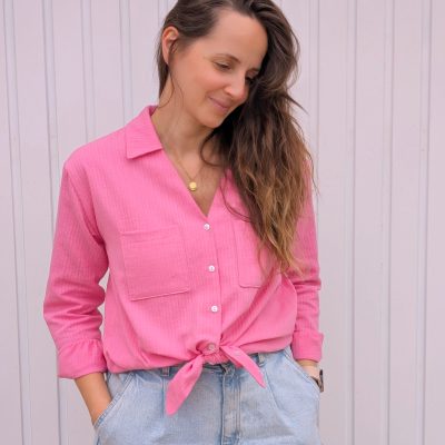 Patron chemise nouée - Blouse HOPP - Anna Rose patterns