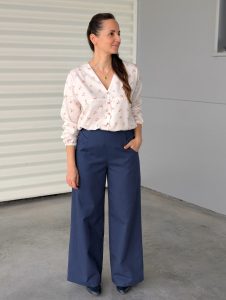 Patron de pantalon à pont - Pantalon ORIZONS - Anna Rose patterns