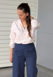 Patron blouse débutant - Blouse OXYGN - Anna Rose patterns