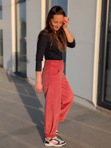 Patron de pantalon barrel - Pantalon ORIZONS - Anna Rose patterns