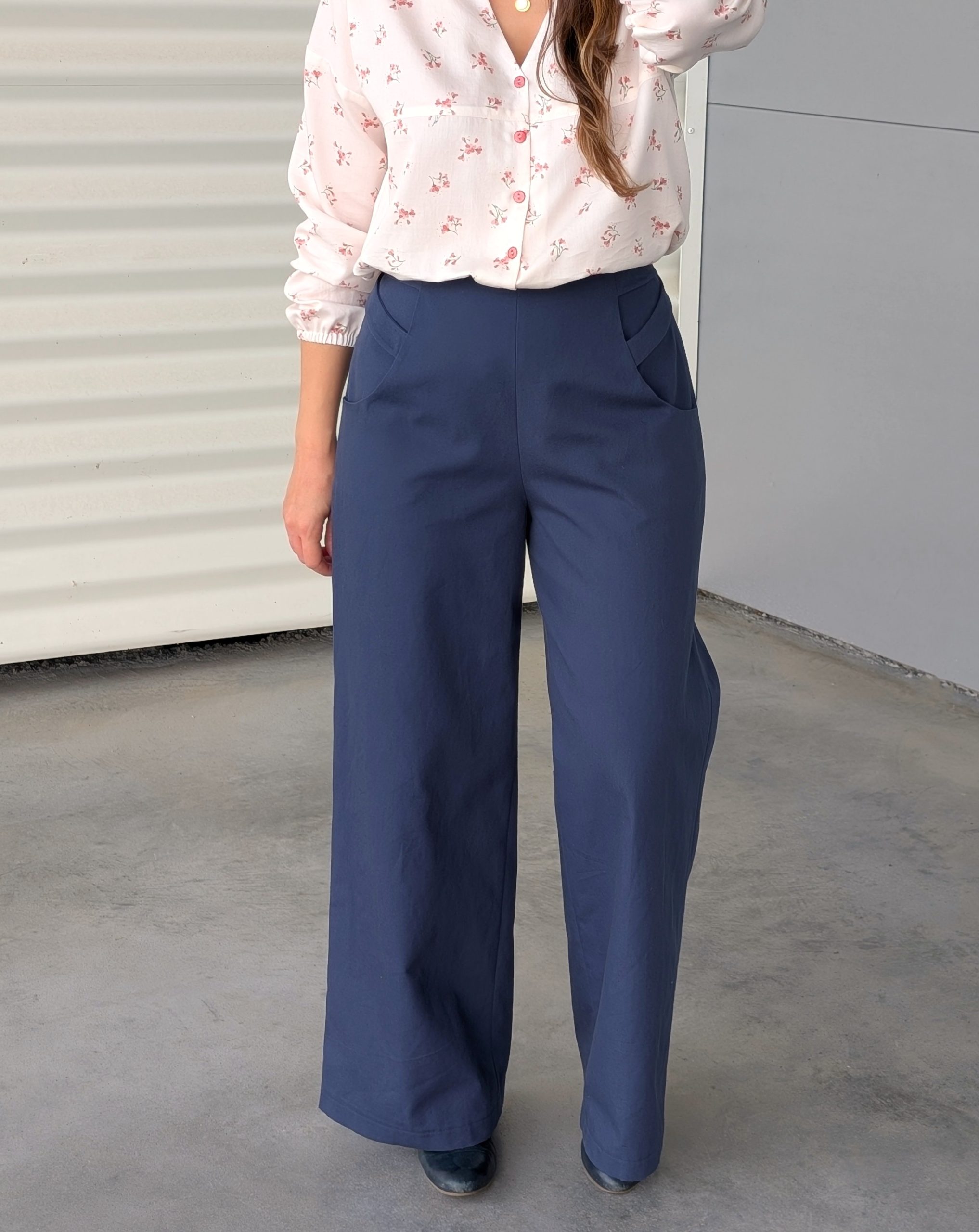 Patron de pantalon à pont - Pantalon ORIZONS - Anna Rose patterns