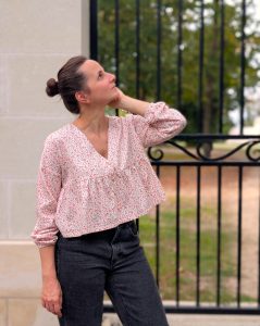 Patron blouse à basques - Blouse OXYGN - Anna Rose patterns