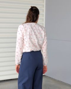 Patron chemise facile - Blouse OXYGN - Anna Rose patterns