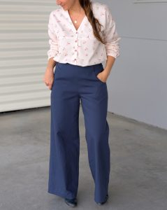 Patron de pantalon à pont - Pantalon ORIZONS - Anna Rose patterns