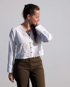 Blouse patchwork - Blouse OXYGN - Anna Rose patterns