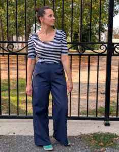 Patron de pantalon original - pantalon ORIZONS - Anna Rose patterns