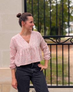 Patron blouse à basques - Blouse OXYGN - Anna Rose patterns