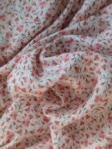 Satin de coton - Fleurs d'O sauvages - Anna Rose patterns